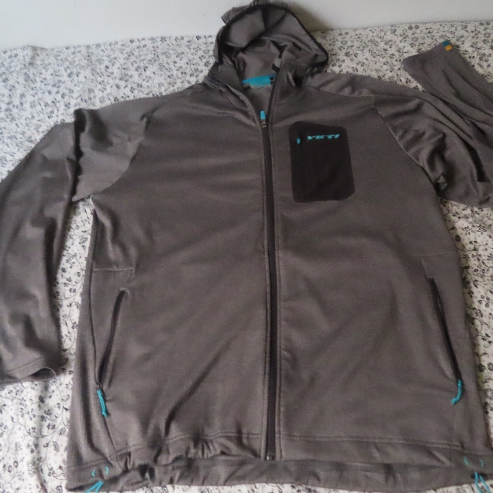 Yeti Cycles Jacket hoodie grey 2XL